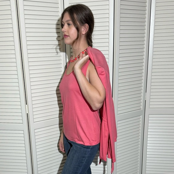 Women’s Tank Top & Jacket - Beautiful Salmon by Emil Ratenberg - Tag Size L - Picture 3 of 16